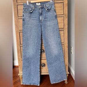 New-Agolde Harper straight leg Light Blue Denim Jeans
